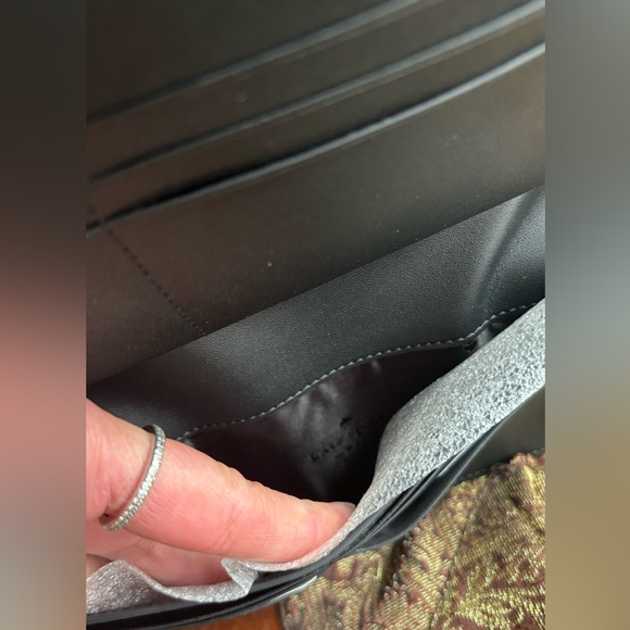 Authentic KATE SPADE Saffiano leather trifold travel large snap wallet - Picture 5 of 11